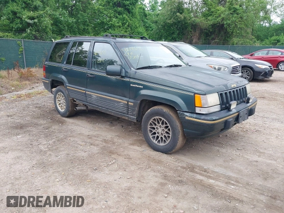1993 Jeep Grand Cherokee Limited with VIN 1J4GZ78Y2PC540394, listed as a IAAI auction lot 42171655 with 94,417 mi miles and . Bid and sale history available at DreamBid. Image 1.
