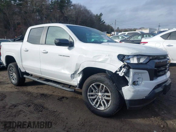 2023 Chevrolet Colorado 2WD LT with VIN 1GCGSCEC8P1206281, listed as a IAAI auction lot 41086343 with 12,972 mi miles and . Bid and sale history available at DreamBid. Image 1.