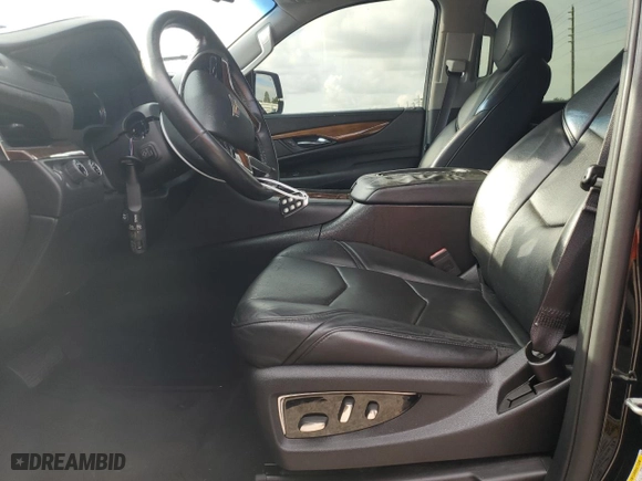 2016 Cadillac Escalade Luxury Collection with VIN 1GYS4BKJ6GR159233, listed as a Copart auction lot 71221884 with 100,846 mi miles and Salvage Title. Bid and sale history available at carsss.com. Image 7.