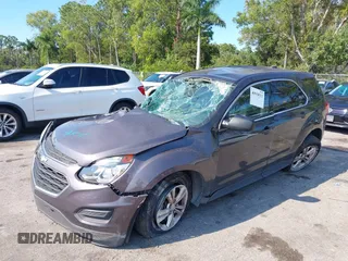 2016 Chevrolet Equinox LS with VIN 2GNFLEEK8G6255884, listed as a IAAI auction lot 40930513 with Not Provided miles and . Bid and sale history available at DreamBid. Image 18.