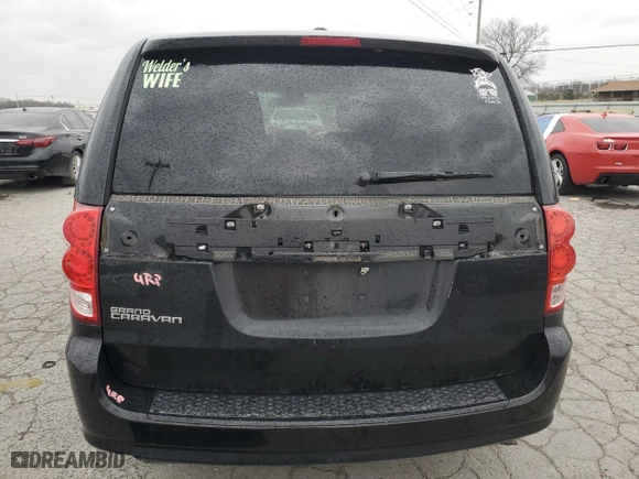 2015 Dodge Grand Caravan SXT with VIN 2C4RDGCG8FR737409, listed as a Copart auction lot 49860325 with 0 mi miles and Clean Title. Bid and sale history available at carsss.com. Image 6.