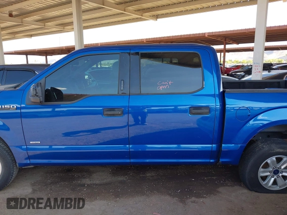 2017 Ford F-150 XL with VIN 1FTEW1CP7HKC35627, listed as a IAAI auction lot 42422310 with 172,086 mi miles and . Bid and sale history available at DreamBid. Image 14.