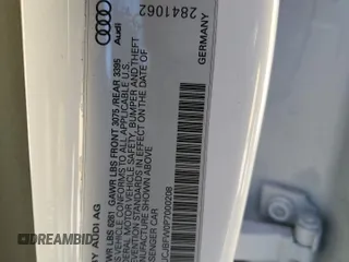 2023 Audi e-tron GT Premium Plus z VIN WAUCJBFW0P7000208, wystawiony jako Copart lot #68644653 z przebiegiem 2442 mil mil oraz Szkody całkowita. Historia ofert i sprzedaży dostępna na DreamBid. Obrazek 12.
