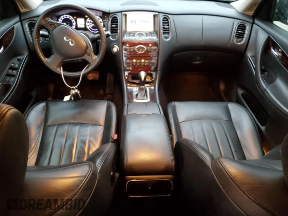 2014 Infiniti QX50 Journey with VIN JN1BJ0HP9EM210297, listed as a Copart auction lot 81917894 with 108,205 mi miles and Salvage Title. Bid and sale history available at carsss.com. Image 8.