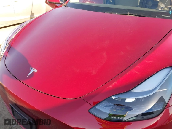 2025 Tesla Model Y Long Range with VIN 7SAYGDED8SF223993, listed as a IAAI auction lot 41743146 with 4,866 mi miles and . Bid and sale history available at DreamBid. Image 10.