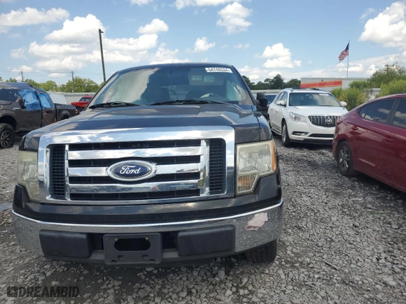 2010 Ford F-150 XL with VIN 1FTEW1C87AFD48615, listed as a Copart auction lot 64748534 with 0 mi miles and Salvage Title. Bid and sale history available at carsss.com. Image 5.