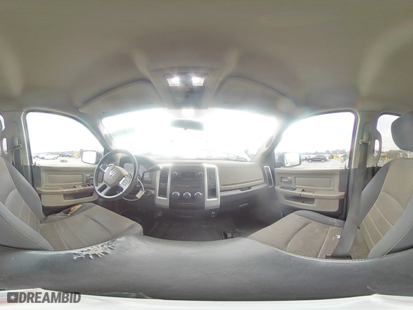 2010 Dodge Ram 1500 SLT with VIN 1D7RB1CP2AS132477, listed as a Copart auction lot 45764175 with 246,248 mi miles and Salvage Title. Bid and sale history available at carsss.com. Image 12.