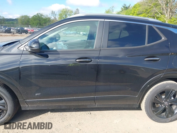 2025 Buick Encore GX Sport Touring with VIN KL4AMDSL7SB129796, listed as a IAAI auction lot 42198708 with 834 mi miles and . Bid and sale history available at DreamBid. Image 14.