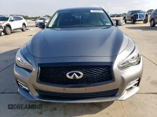 2015 Infiniti Q50 Premium with VIN JN1BV7AP5FM353384, listed as a Copart auction lot 54845015 with 152,690 mi miles and Salvage title. Bid and sale history available at DreamBid. Image 5.