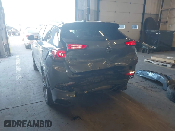 2022 Buick Encore GX Select with VIN KL4MMESLXNB117391, listed as a IAAI auction lot 41318441 with 30,563 mi miles and . Bid and sale history available at DreamBid. Image 18.