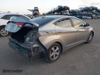 2016 Hyundai Elantra SE with VIN KMHDH4AE9GU557287, listed as a IAAI auction lot 41795124 with 112,140 mi miles. Bid and sale history available at carsss.com. Image 4.