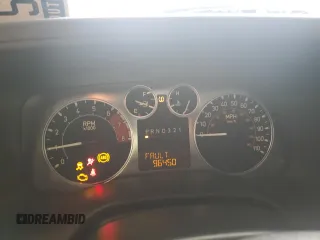 2008 Hummer H3 SUV with VIN 5GTEN13E588146985, listed as a Copart auction lot 73355404 with 96,450 mi miles and Salvage Title. Bid and sale history available at carsss.com. Image 9.