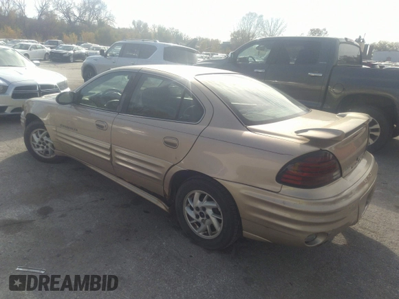 2002 Pontiac Grand Am SE1 with VIN 1G2NF52F72C153984, listed as a IAAI auction lot 34748304 with Not provided miles and . Bid and sale history available at DreamBid. Image 3.