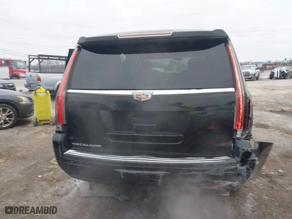 2017 Cadillac Escalade Platinum with VIN 1GYS4DKJ4HR337718, listed as a IAAI auction lot 41229425 with 94,121 mi miles. Bid and sale history available at carsss.com. Image 17.