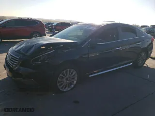 2015 Hyundai Sonata 2.4L Limited with VIN 5NPE34AF2FH032886, listed as a Copart auction lot 83001184 with 146,449 mi miles and Salvage Title. Bid and sale history available at carsss.com. Image 1.