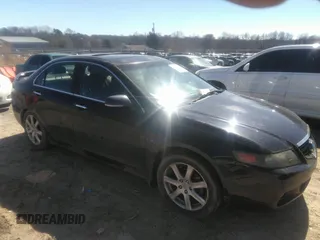 2005 Acura TSX with VIN JH4CL968X5C025059, listed as a IAAI auction lot 41740568 with 125,081 mi miles. Bid and sale history available at carsss.com. Image 1.