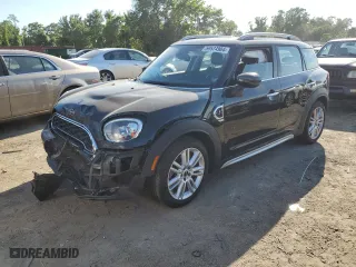 2020 MINI Countryman Cooper S with VIN WMZYW7C05L3L67145, listed as a Copart auction lot 59574984 with 15,604 mi miles and Salvage Title. Bid and sale history available at carsss.com. Image 1.