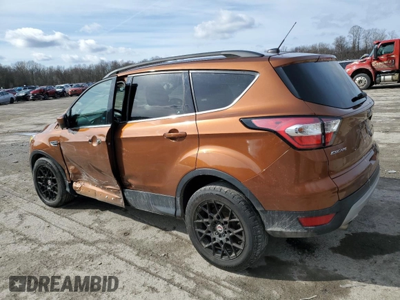 2017 Ford Escape SE with VIN 1FMCU0GD3HUC04513, listed as a Copart auction lot 47295575 with 147,938 mi miles and Salvage Title. Bid and sale history available at DreamBid. Image 2.