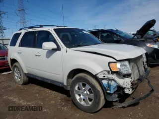 2012 Ford Escape Limited with VIN 1FMCU0EG7CKC25124, listed as a Copart auction lot 48351205 with 129,966 mi miles and Salvage Title. Bid and sale history available at DreamBid. Image 4.