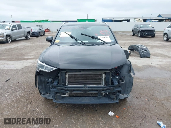 2023 Audi Q3 S line Premium with VIN WA1DECF37P1037177, listed as a IAAI auction lot 42124532 with 45,953 mi miles and . Bid and sale history available at DreamBid. Image 13.