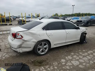 2015 Volkswagen Passat SE with VIN 1VWBS7A32FC078188, listed as a Copart auction lot 57938795 with 150,877 mi miles and Salvage title. Bid and sale history available at DreamBid. Image 3.