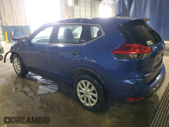 2017 Nissan Rogue SV with VIN KNMAT2MT8HP546348, listed as a Copart auction lot 86705104 with 120,982 mi miles and Clean Title. Bid and sale history available at carsss.com. Image 2.