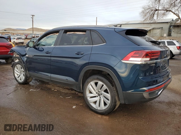 2021 Volkswagen Atlas SE with VIN 1V2JC2CA7MC225742, listed as a Copart auction lot 87110994 with Not provided miles and Salvage title. Bid and sale history available at DreamBid. Image 2.