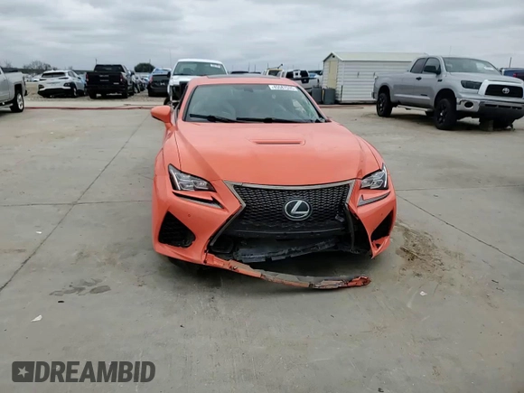 2015 Lexus RC F F z VIN JTHHP5BC5F5003957, wystawiony jako Copart lot #45587535 z przebiegiem Nie podano mil oraz Szkody całkowita. Historia ofert i sprzedaży dostępna na DreamBid. Obrazek 13.