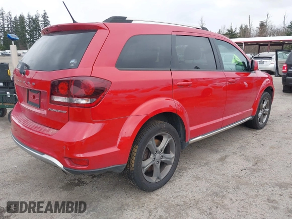2017 Dodge Journey Crossroad Plus with VIN 3C4PDDGG4HT517717, listed as a IAAI auction lot 41815676 with 103,021 mi miles and . Bid and sale history available at DreamBid. Image 4.