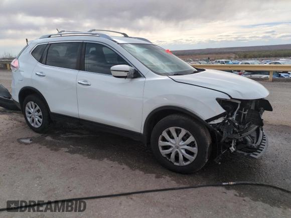 2016 Nissan Rogue S with VIN JN8AT2MT8GW018382, listed as a Copart auction lot 50781275 with 78,039 mi miles and Salvage Title. Bid and sale history available at DreamBid. Image 4.