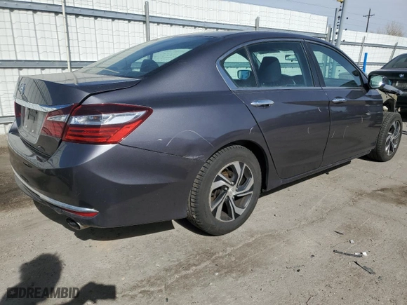 2016 Honda Accord Sedan LX with VIN 1HGCR2F39GA145835, listed as a Copart auction lot 48364025 with 145,799 mi miles and Salvage Title. Bid and sale history available at carsss.com. Image 3.