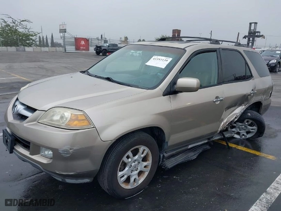 2006 Acura MDX Touring RES w/Navi with VIN 2HNYD18966H504373, listed as a IAAI auction lot 41193139 with 131509 miles. Bid and sale history available at carsss.com. Image 2.