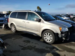 2016 Chrysler Town & Country Touring with VIN 2C4RC1BG6GR280375, listed as a Copart auction lot 84906994 with 123,663 mi miles and Salvage Title. Bid and sale history available at carsss.com. Image 4.