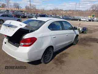 2020 Mitsubishi Mirage SE with VIN ML32F4FJ8LHF04368, listed as a IAAI auction lot 41695505 with 52,431 mi miles and . Bid and sale history available at DreamBid. Image 6.