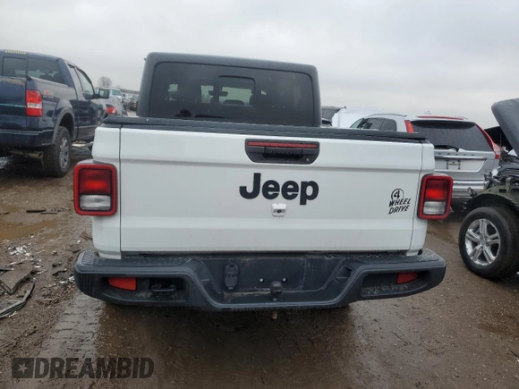 2021 Jeep Gladiator Freedom с VIN 1C6HJTAG9ML605725, выставлен на аукционе Copart как лот 47885265 с пробегом 45 085 миль миль и Списание • Salvage title. История ставок и продаж доступна на DreamBid. Изображение 6.