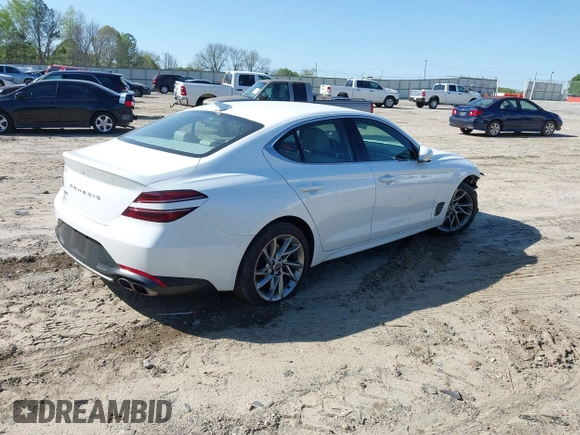 2022 Genesis G70 2.0T с VIN KMTG34TAXNU088946, выставлен на аукционе IAAI как лот 41973065 с пробегом 51 356 миль миль и . История ставок и продаж доступна на DreamBid. Изображение 4.