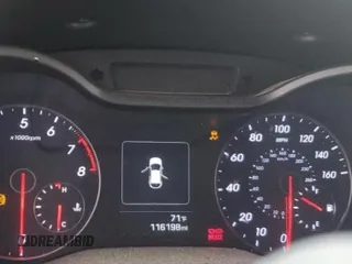 2016 Hyundai Veloster Turbo with VIN KMHTC6AEXGU284947, listed as a Copart auction lot 71740474 with 116,198 mi miles and Salvage Title. Bid and sale history available at carsss.com. Image 9.