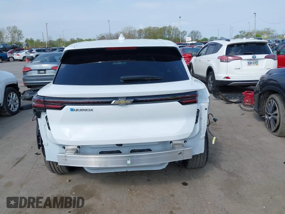 2025 Chevrolet Equinox EV LT z VIN 3GN7DLRP1SS142641, wystawiony jako IAAI lot #42129744 z przebiegiem 3 821 mil mil oraz . Historia ofert i sprzedaży dostępna na DreamBid. Obrazek 16.