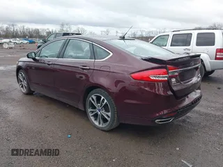 2017 Ford Fusion Titanium with VIN 3FA6P0K9XHR176802, listed as a IAAI auction lot 41953750 with 119,455 mi miles. Bid and sale history available at carsss.com. Image 3.