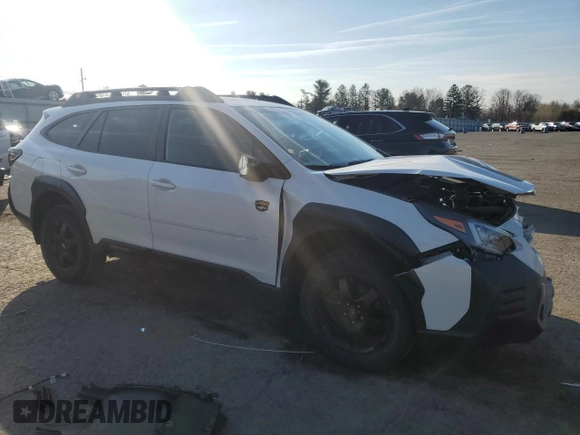 2022 Subaru Outback Wilderness with VIN 4S4BTGUD1N3249849, listed as a Copart auction lot 50905305 with 50,452 mi miles and Salvage Title. Bid and sale history available at DreamBid. Image 4.