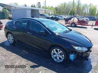 2017 Chevrolet Volt Premier with VIN 1G1RB6S55HU140796, listed as a IAAI auction lot 41968805 with 128,848 mi miles. Bid and sale history available at carsss.com. Image 1.