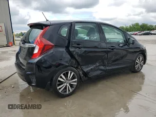2015 Honda Fit EX-L with VIN 3HGGK5H80FM747461, listed as a Copart auction lot 55731265 with 102,504 mi miles and Salvage title. Bid and sale history available at DreamBid. Image 3.