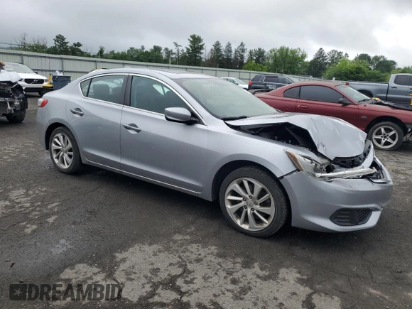 2017 Acura ILX with VIN 19UDE2F35HA016203, listed as a Copart auction lot 61460115 with 69,674 mi miles and Salvage title. Bid and sale history available at DreamBid. Image 4.