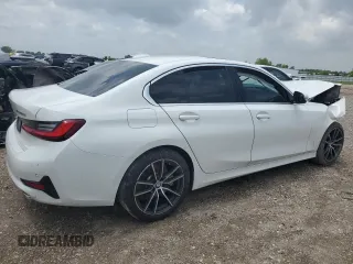 2022 BMW 3 Series 330i with VIN 3MW5R1J07N8C63497, listed as a Copart auction lot 54549985 with Not provided miles and Salvage title. Bid and sale history available at DreamBid. Image 3.
