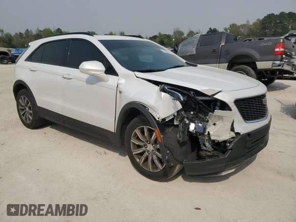 2019 Cadillac XT4 FWD Sport with VIN 1GYFZER47KF160325, listed as a Copart auction lot 50920065 with 56,902 mi miles and Non repairable. Bid and sale history available at DreamBid. Image 4.