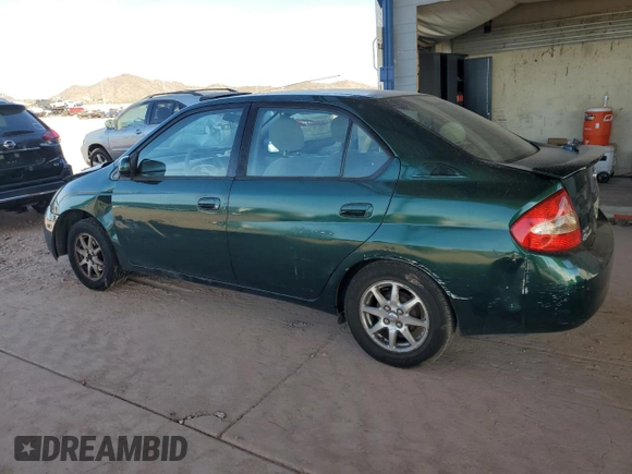 2002 Toyota Prius with VIN JT2BK18U020064034, listed as a Copart auction lot 85591854 with 114,880 mi miles and Salvage Title. Bid and sale history available at carsss.com. Image 2.