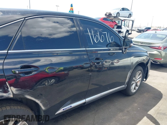 2015 Lexus RX 450h with VIN 2T2ZB1BA0FC001351, listed as a IAAI auction lot 41916676 with Not Provided miles and . Bid and sale history available at DreamBid. Image 13.
