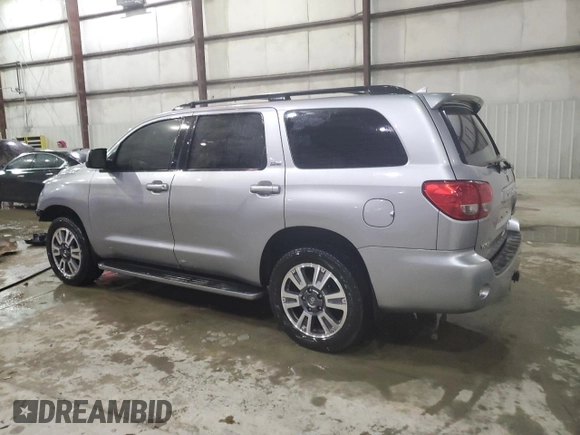 2010 Toyota Sequoia SR5 with VIN 5TDBW5G17AS026662, listed as a Copart auction lot 43907765 with 253,547 mi miles and Salvage Title. Bid and sale history available at carsss.com. Image 2.