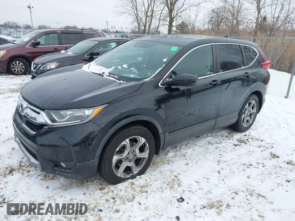 2018 Honda CR-V EX with VIN 7FARW1H53JE044111, listed as a IAAI auction lot 41354366 with 1 mi miles. Bid and sale history available at carsss.com. Image 17.