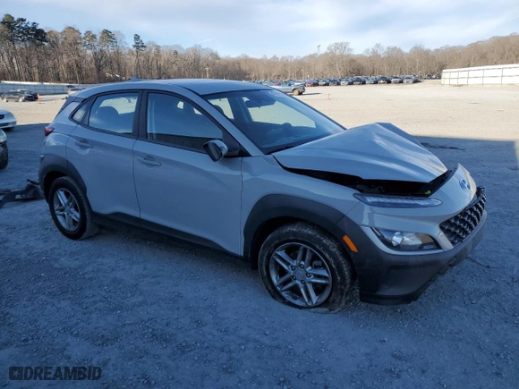 2023 Hyundai Kona SE with VIN KM8K22AB2PU025639, listed as a Copart auction lot 42681715 with 58,087 mi miles and Salvage Title. Bid and sale history available at carsss.com. Image 4.